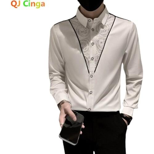 Qj cinga Men's Tuxedo Shirts