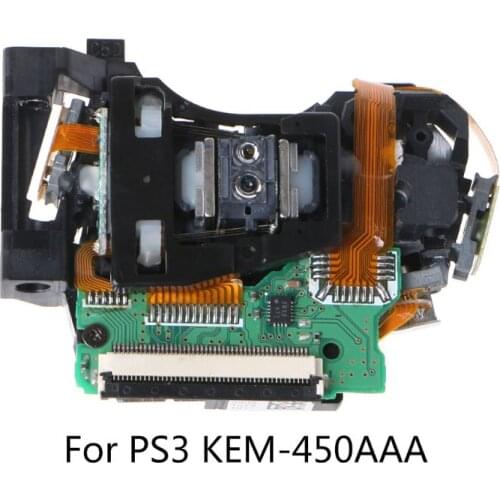 Double Eye Optical Lens Head Replacement for PS3 KEM-450AAA Game Console White