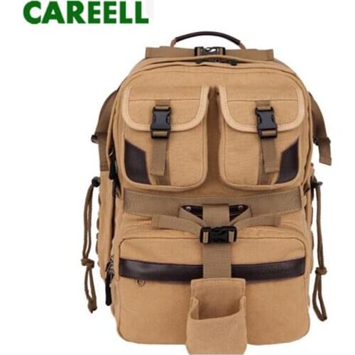 CAREELL C007 Camera Bag Photo Bag Camera Backpack Universal Large Capacity Travel Camera Backpack For Canon/Nikon Digital Camera
