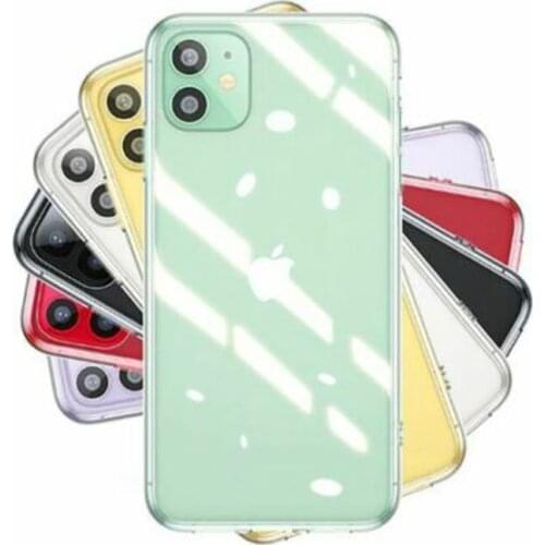 Ultra Thin HD Clear Phone Case For iPhone 11 7 Case Silicone Soft Back Cover For iPhone 11 12 Pro XS Max X 8 7 6s Plus 5 SE XR