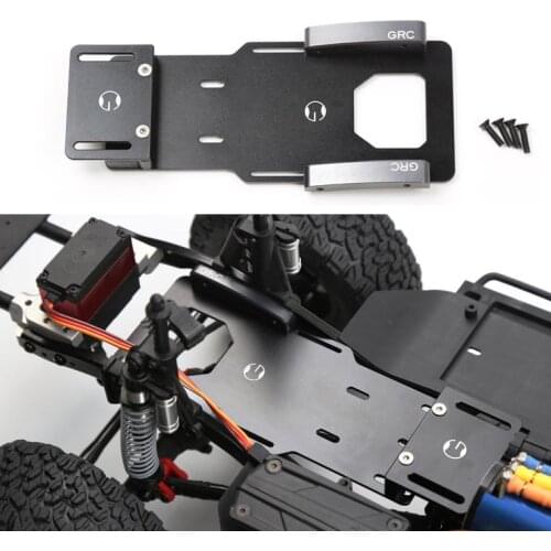 1/10 RC Crawler Low Center Of Gravity Battery Bracket Metal Battery / Esc Relocation Plate For Axial SCX10 II Ax90046 AX90047