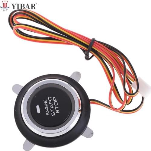 1 Pc 12V Auto Replacement Car Engine Start Stop Push Button Keyless Entry Ignition Starter Switch