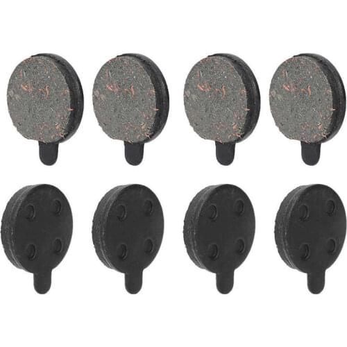 4 Pairs Electric Scooter Brake Pad 4mm Copper Semi Metal Brake Disc Rotor Pad Replacement Part For 10in Electric Scooter