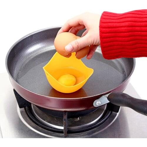 4pcs/set Egg Mold Bowl Rings Style Kitchen Cooking Accessories Random Color High Temperature Resistance Cookware Multi Purpose
