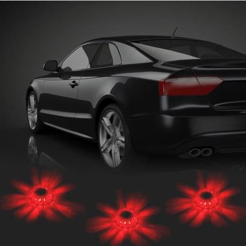 Safety Barricade Light LED Emergency car Lights Warning Lamp Universal Emergency Strobe Flashing Lights Round Warning Beacon