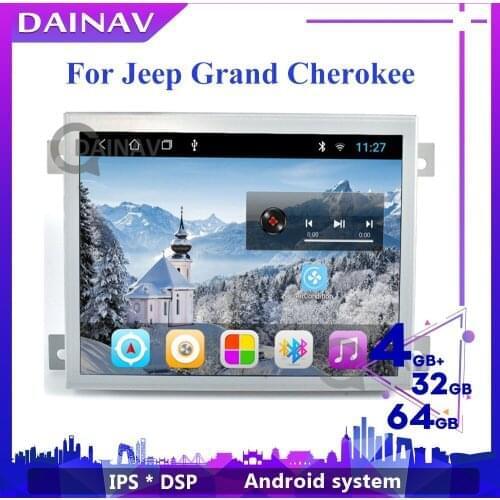 2 Din Android Car Radio Video For jeep grand cherokee Car Autoradio GPS Navigation Multimedia DVD player Tape Recorder