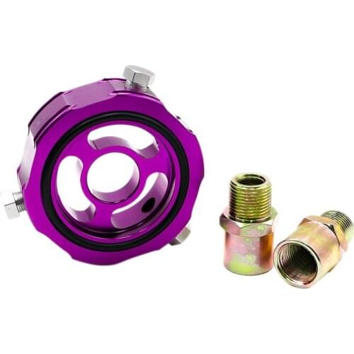 Car M20X1.5 3/4-M16 ADD Oil Block Adaptor Oil Temp Pressure Sensor Turbo Line Oil Filter Cooler