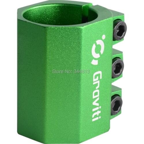 Free shipping HIC Pro Scooter Clamp 3 Bolt Pro Kick Scooter Compression Clamp 34.9mm HIC compression system