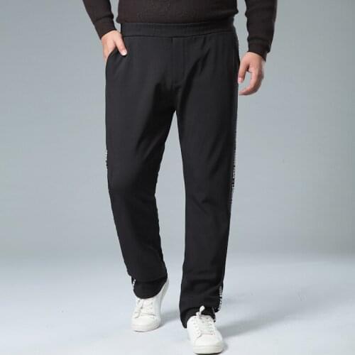 Plus size 8XL Brand Mens Pants Velvet Thick Joggers Fleece Winter Super Warm Pants Heavyweight Zipper Trousers Men Sweatpants