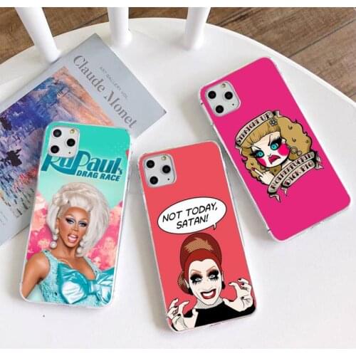 RuPauls Drag Race Phone Case for iphone 12 pro max 11 pro XS MAX 8 7 6 6S Plus X 5S SE 2020 XR cover