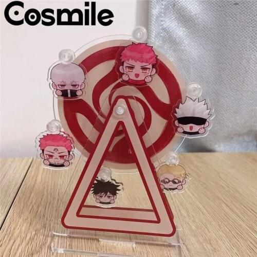 Cosmile Anime Jujutsu Kaisen Gojo Satoru acrylic windmill Stand Display Figure Toy Limited Cute Cosplay Xmas Gift C