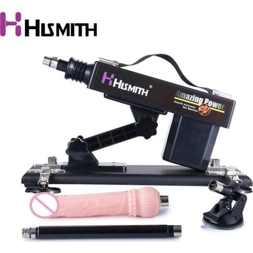 HISMITH high quality Sex machine for Women with Dildo Extension Rod EU US UK AU Russia Plug Female masturbation Secret Packaging