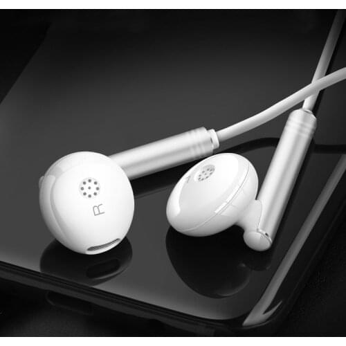 In ear earphone is suitable for Huawei mobile phone earphone general tuning wire controlled metal earphone For samsung xiaomi