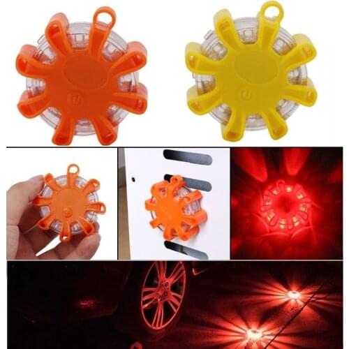 Strong Magnetic LED Emergency Car Lights Road Traffic Flares Warning Night Lights Roadside Disc Beacon Police Road Led Light