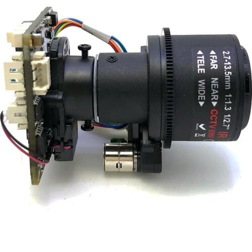 SIP-E291CVML-27135 5x Zoom Auto Focus Lens+Starlight IP Camera Module Sony IMX291 Hisilicon 3516CV300 CCTV Surveillance System