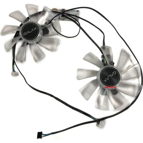 2pcs/set GPU Cooler Video Cards Fan For KFA2 rtx 2070 super Graphics Card Cooling As Replacement