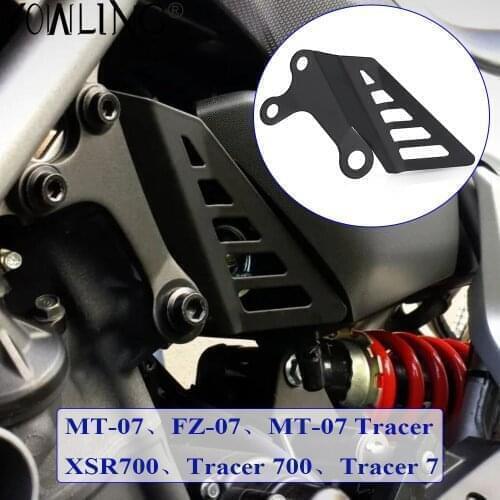 For YAMAHA MT07 MT-07 Moto Cage TRACER 700 TRACER 7 GT XSR 700 XTribute FZ-07 Accelerator Control Cover Guard Frame Protection