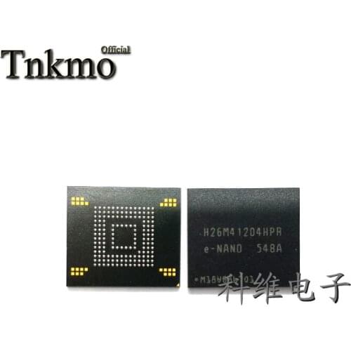 1PCS 2PCS 5PCS 10PCS H26M41204HPR BGA-153 H26M41204 BGA153 EMMC 8GB New and original