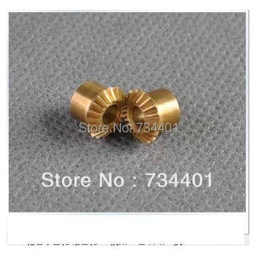 20 tooth 0.5 modulus 1:1 Bevel gear copper