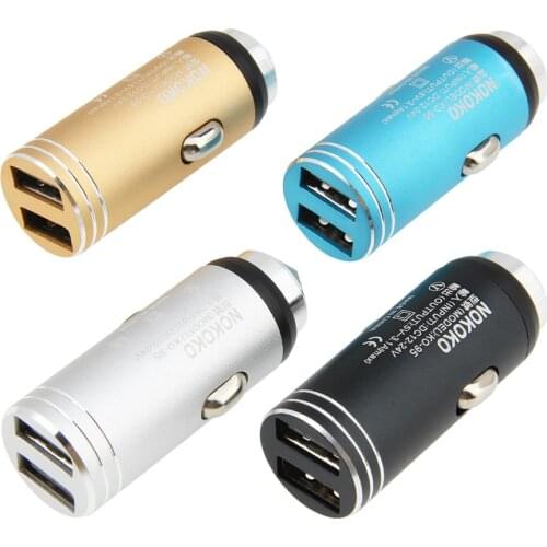 100pcs USB Car Charger for iPhone Car Charger Fast Phone Charge Car Adapter Compatible Samsung HTC LG Nexus Pixel