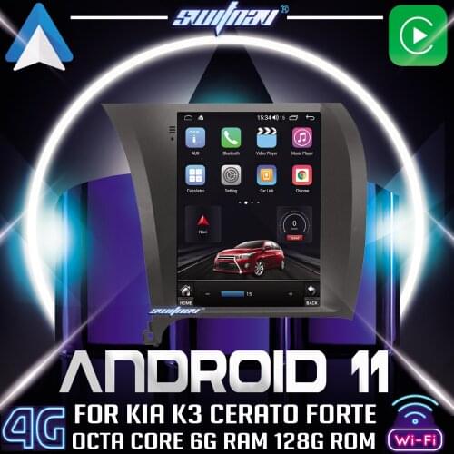 SWITNAV For Tesla Style Android 10 CAR DVD For Kia CERATO K3 FORTE 2013-2017 car Player audio gps display screen Monitor