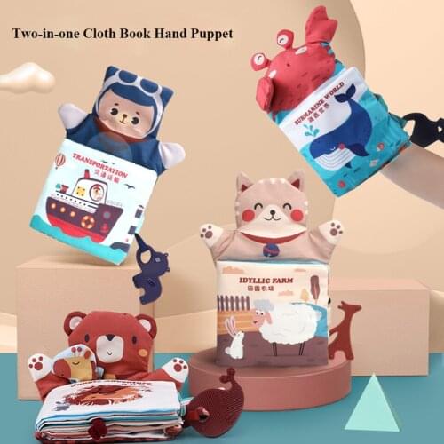 Baby Cloth Book Children Early Learning Education Books Soft Washable Not Chew Fun Cloth Book Babys First Childrens Book