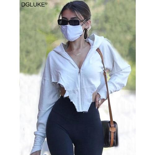 DGLUKE Womens Long Hoodies