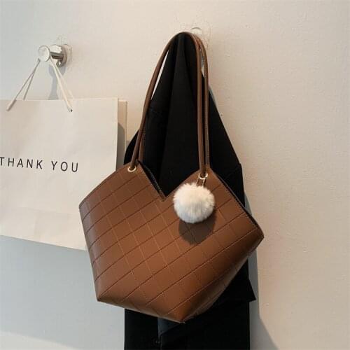 Designer Lady Totes Shoulder Bag Wrinkle Big Capacity Shopping Women Eco Reusable Shopper Bags Cow Leather Hand Bag