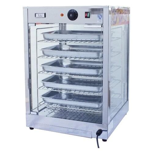 Electric Pizza rotating warmer cabinet pizza rotay warming moisturizing display showcase equipment CE certificate