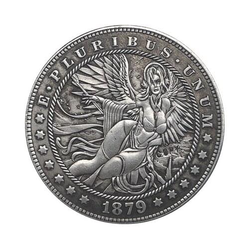 Hobo Nickel 1879 USA Morgan Dollar COIN COPY Type 153