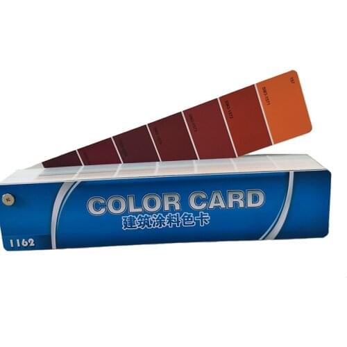 China building color card, building coating color card, standard color card, 1162 color GSB16-1629-2003