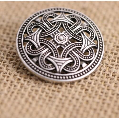 Langhong 1pcs Nordic Vikings Amulet Sweden fibula Set Brooches Viking brosch jewelry Talisman