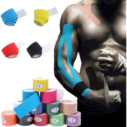 Cinta de kinesiologia para gimnasio, almohadilla de soporte de rodilla Elastoplast, Protector de talon de seguridad deportivo