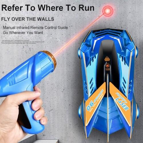 Sylhair RC Infrared Wall Climbing Car Induction Stunt Follow Light Drift 360 Rotating Model Electric Anti Gravity Car Toys For C
