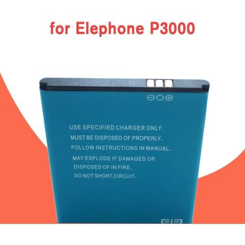 Elephone P3000 Original Large Capacity 3150mAh Li-ion Battery Replacement for Elephone P3000+ P3000S Smart Phone