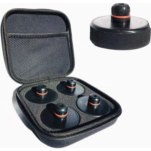 Lifting Pads for Tesla Model 3/ Model S/Model X/Model Y, 4 Pucks with a Storage Case, Tesla Accessories,Jack Lift Pad