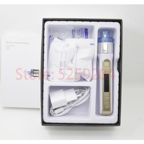 Portable 3D Smart Water Injection Gun Mesotherapy Handheld Meso Injector Pen Skin Rejuvenation Removal Eye Bag Skin Care Tools