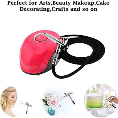 Professional Spray Gun Makeup Set Mini Air Compressor Spray Makeup Gun Set Painted Nail Cake Painting