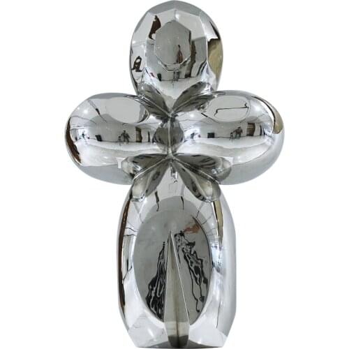 Sales office hall metal abstract sculpture living room porch light luxury decoration hotel modern creative decoration crafts