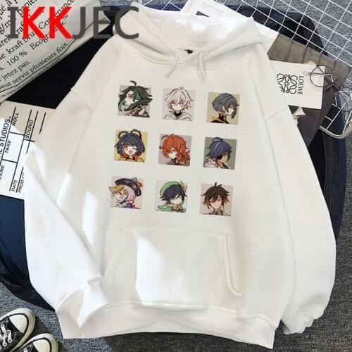 Genshin Impact hoodies female graphic printed female pullover hoody streetwear Ulzzang