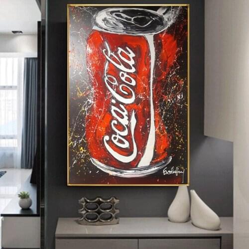 Street Graffiti Art Cocoa Cola Pictures Canvas Painting Painting Poster MordenWall Art Pictures In Livingroom Decor Home Cuadros