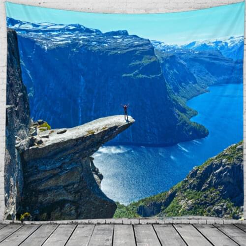 Unique Scenery Tapestry Hanging Flower Psychedelic Tapestry Wall Hanging Decor Halloween Deco