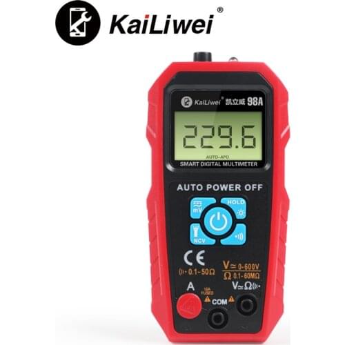High Precision Digital Multimeter with Mechanical Mechanism of Protection AC/DC Voltage Amp Current Resistance Tester