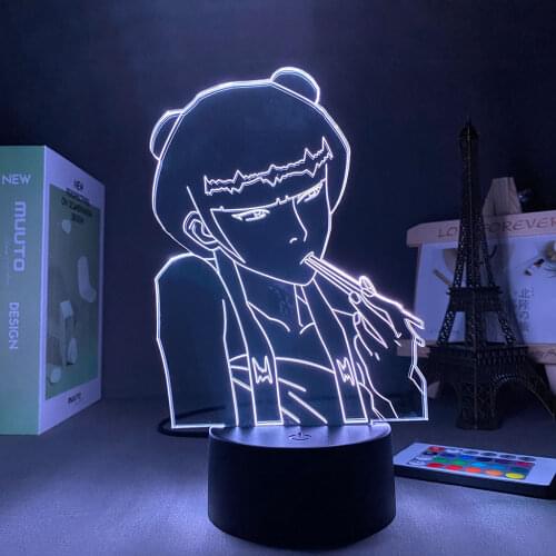 3D Night Light Anime Avatar The Last Airbender Zuko Led Lamp for Home Decor Birthday Gift