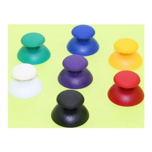 7pcs Rocker Cap Game Joystick Cap Rocker Potentiometer Cap Mushroom Head Handle Joystick Stick Cap Cover for Game Controller