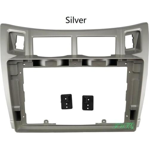 9 inch Fasxia Car Audio Frame Car Radio Fascia,gps navigation fascia panel is suitable for 2005-2011 Toyota Yaris/ Vitz/ Platz