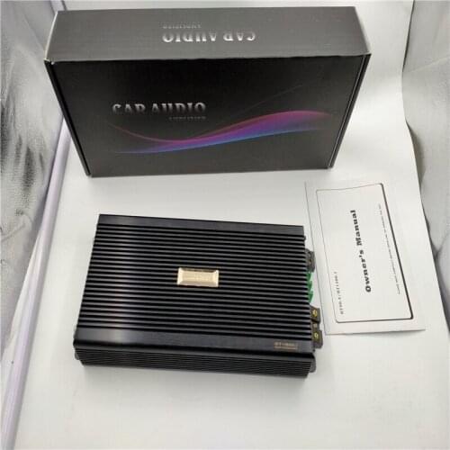 Free Shipping 1 Set RT-1500.1 Car Audio Earclear Speaker Power 1 Channels Car Amplifier Class D Black Made In Germany