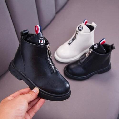 Childrens Martin Boots Unisex Kids Ankle Boots For Girls Genuine Leather For Boys Shoes Fashion Chelsea Boots Unlimited Season
