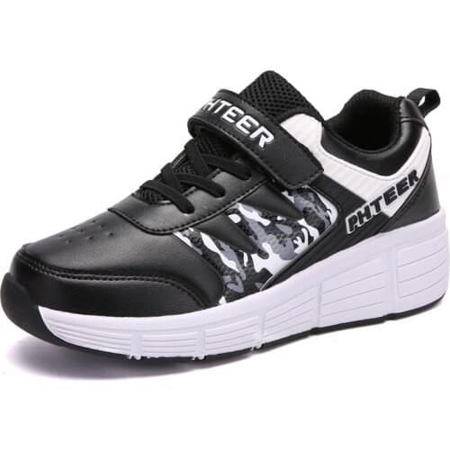 Heelys double-wheeled invisible students' boys girls and childrens The New roller skates adult deformed wheel shoes