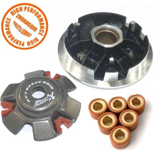 Chinese High Performance Racing Front Clutch Variator With 14 gram Weight Rollers For GY6 150cc 157QMJ Scooter Moped ATVS